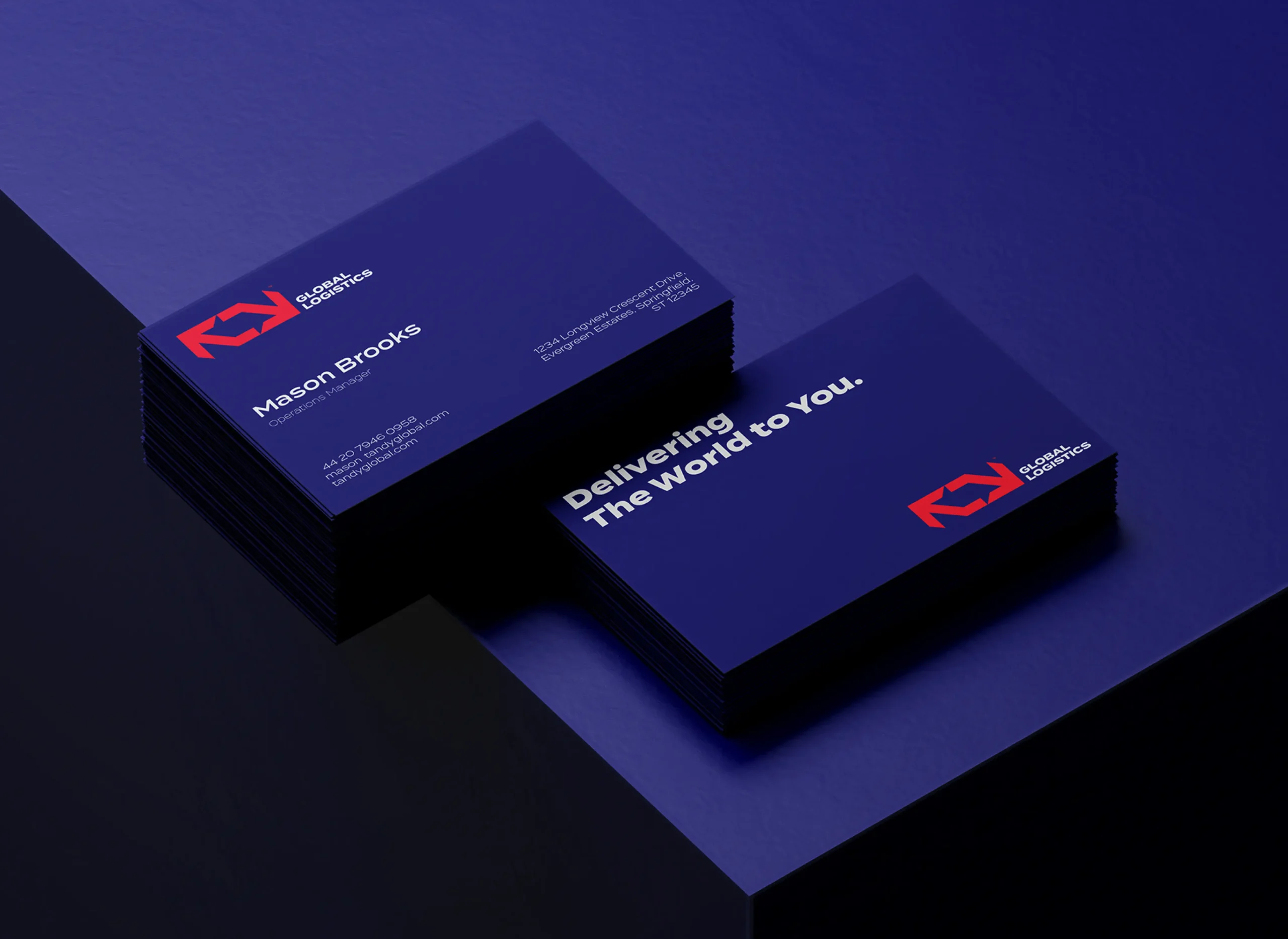 logistics brand identity