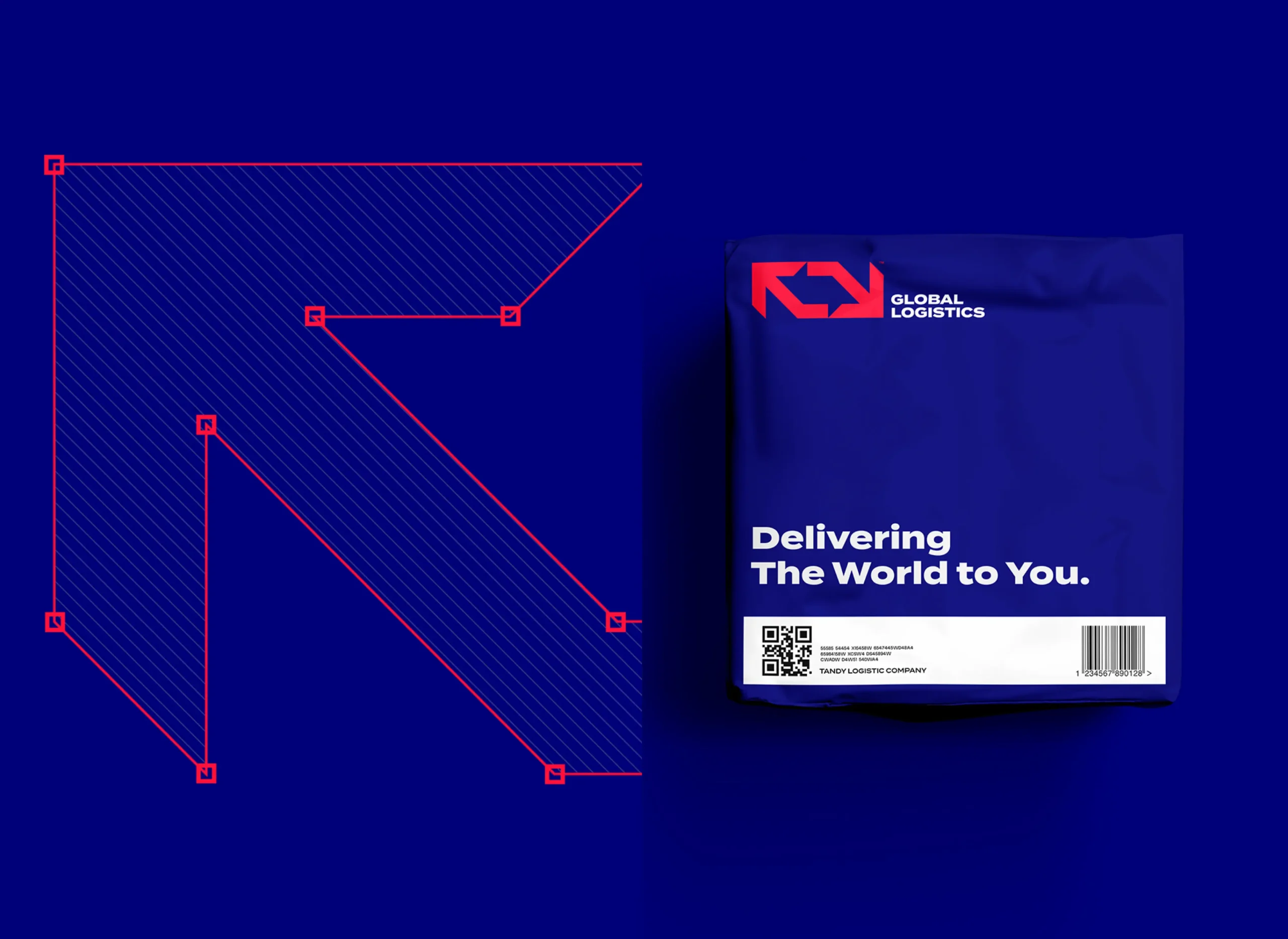 logistics brand identity