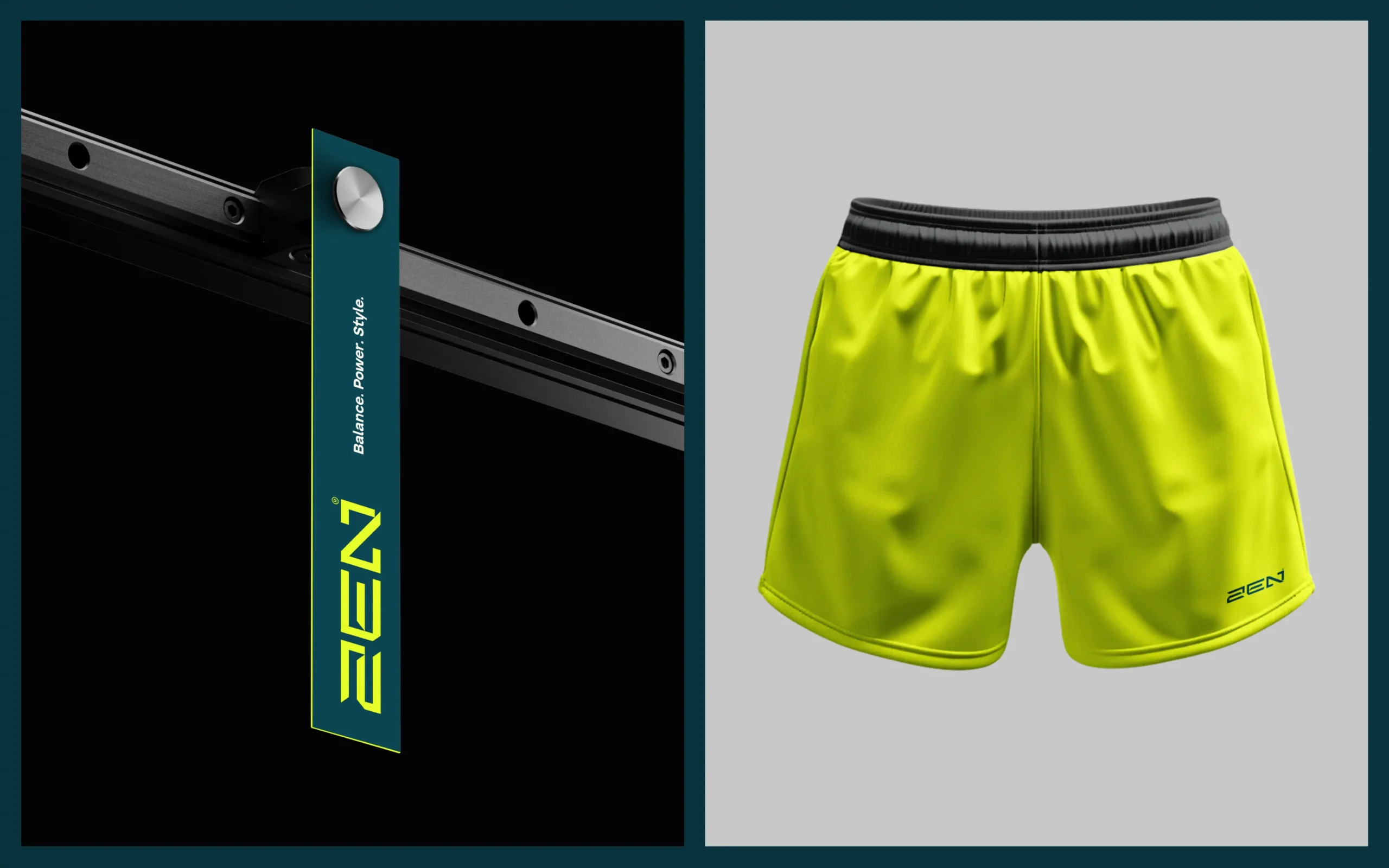 ZEN Sportswear Brand Identity
