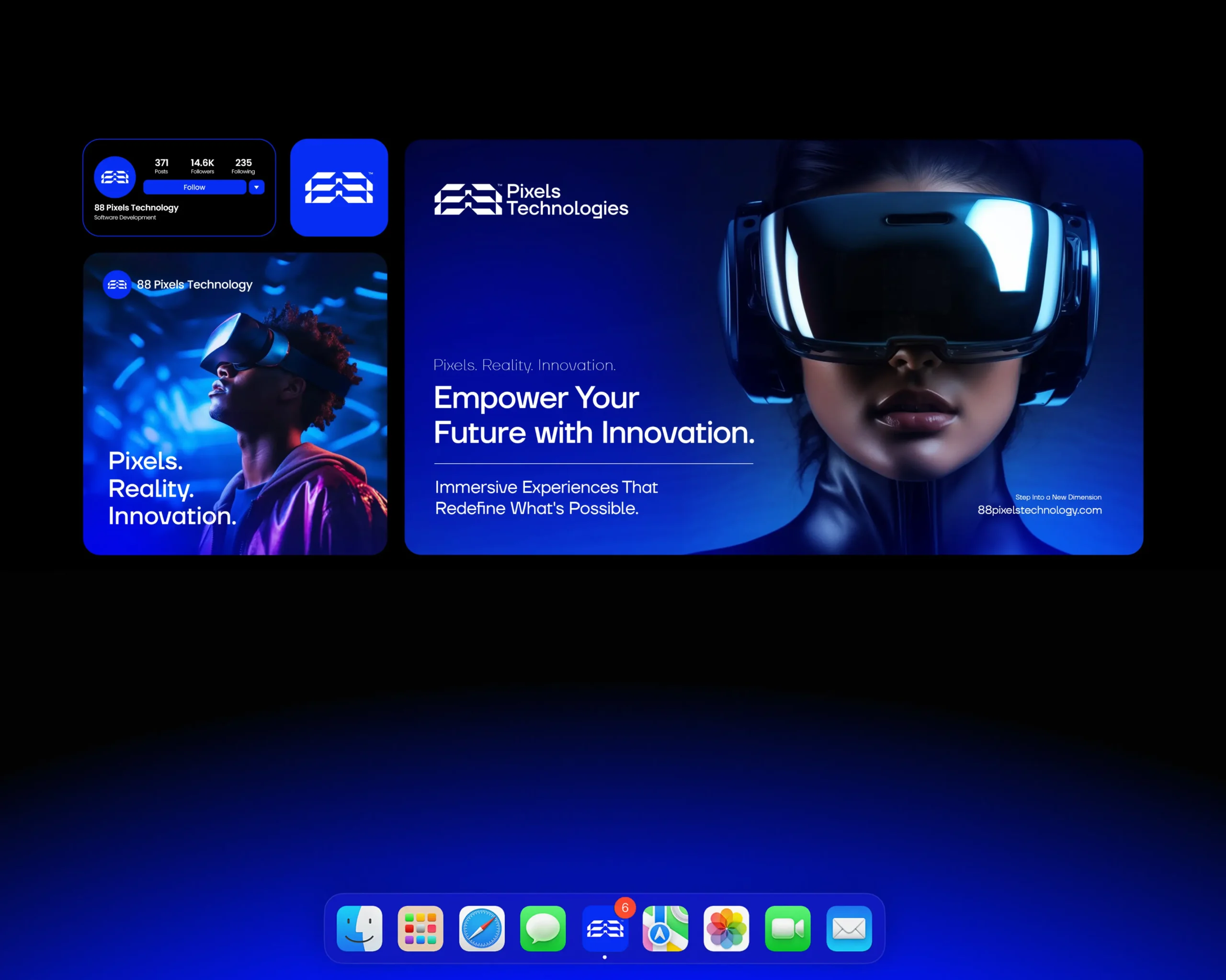 88 Pixels Technologies - Brand Identity