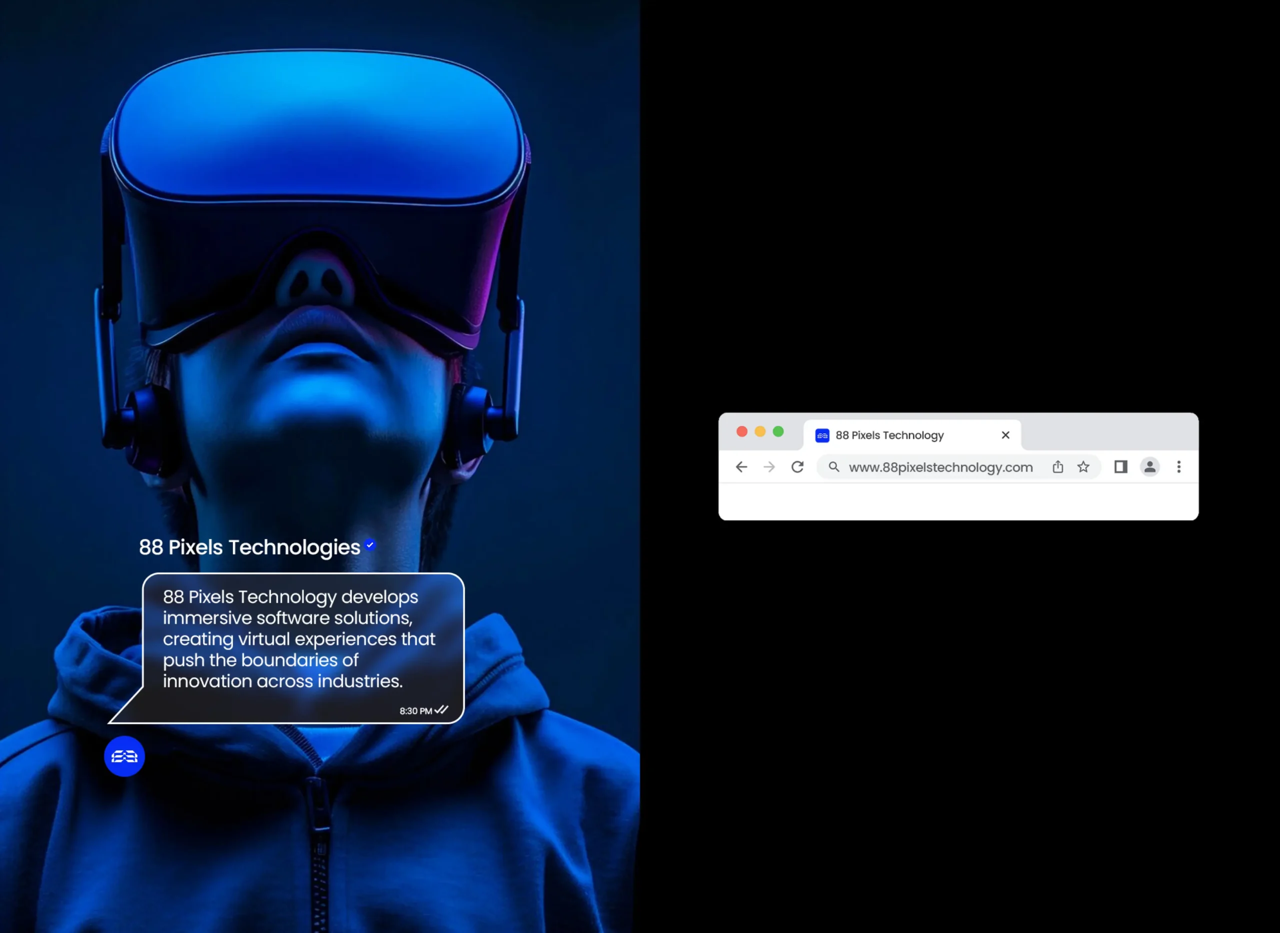 88 Pixels Technologies - Brand Identity