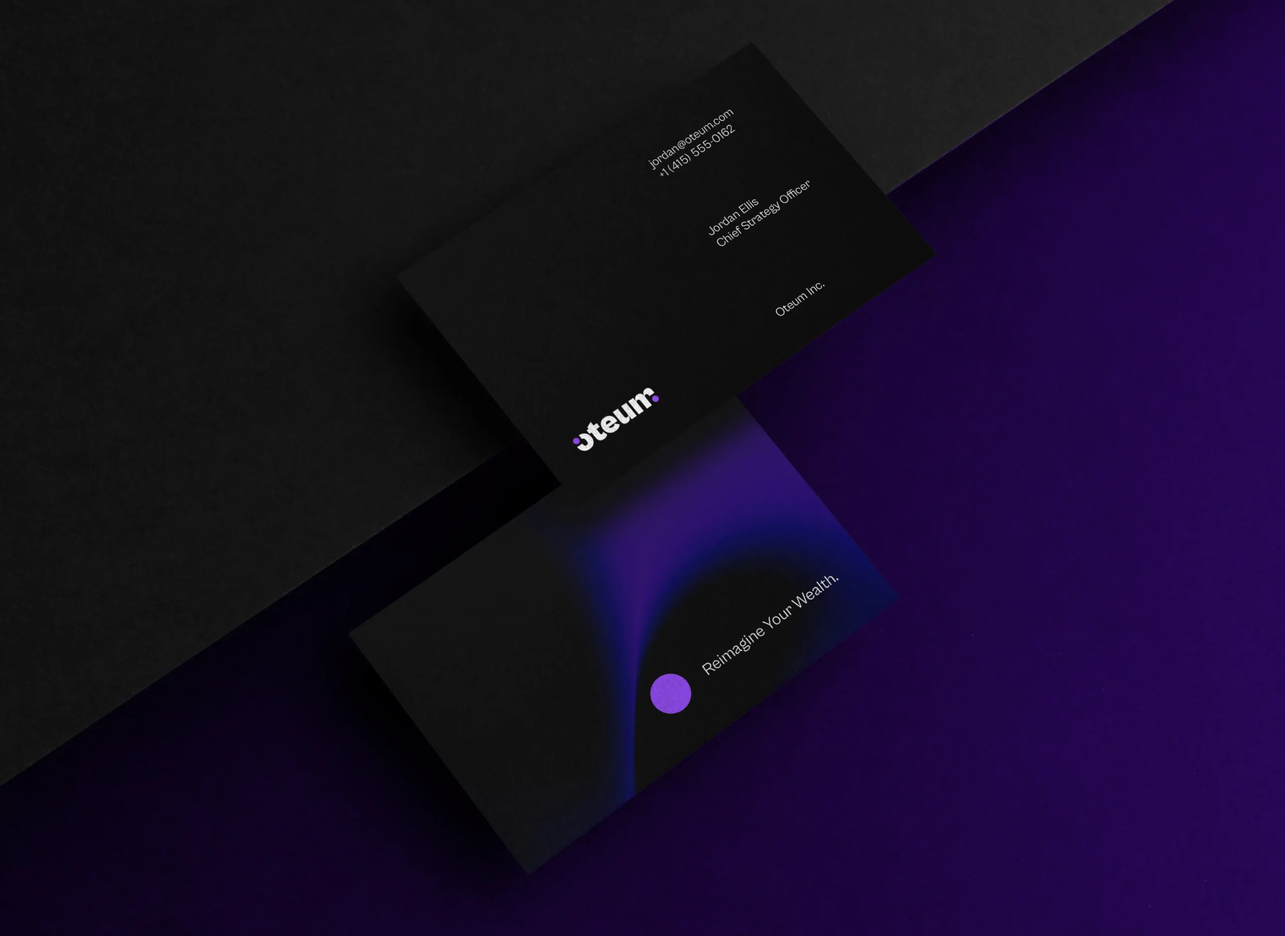 Oteum - FinTech - Brand Identity
