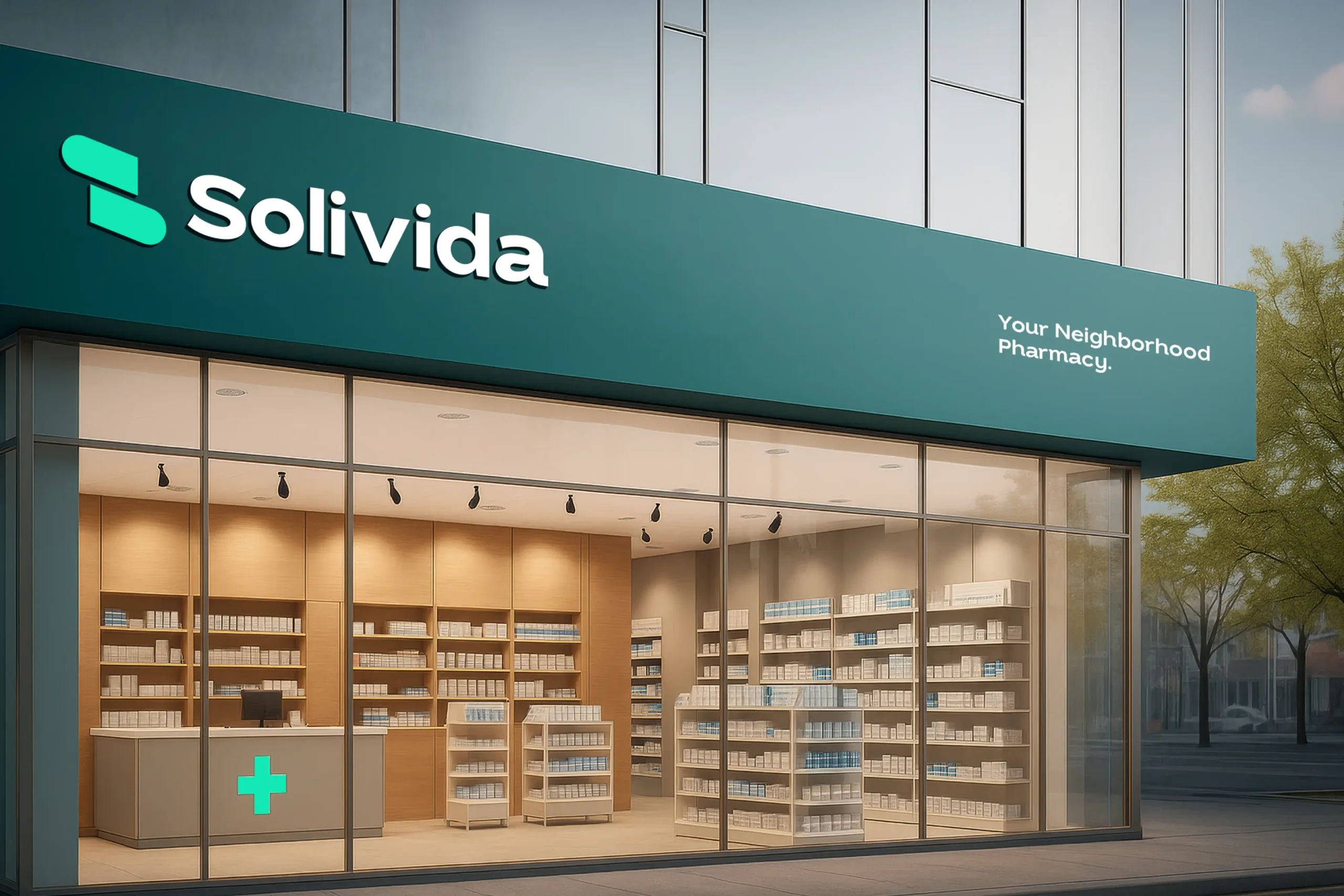Solivida - Pharmacy Store Chain - Brand Identity