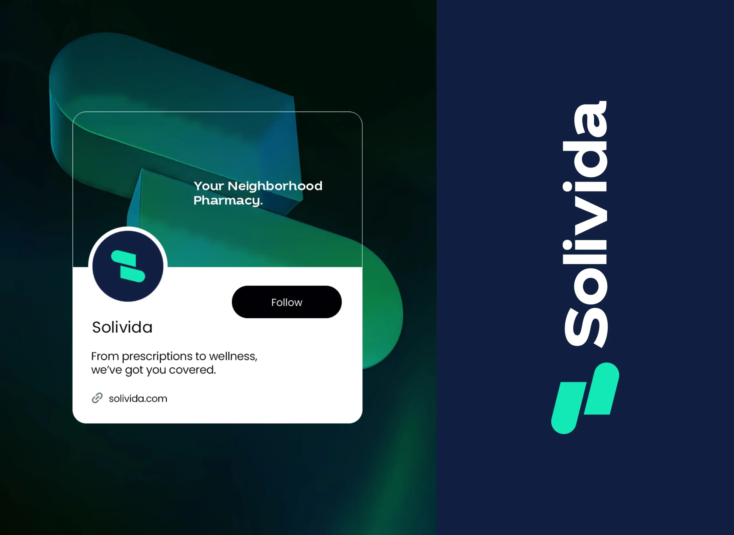 Solivida - Pharmacy Store Chain - Brand Identity