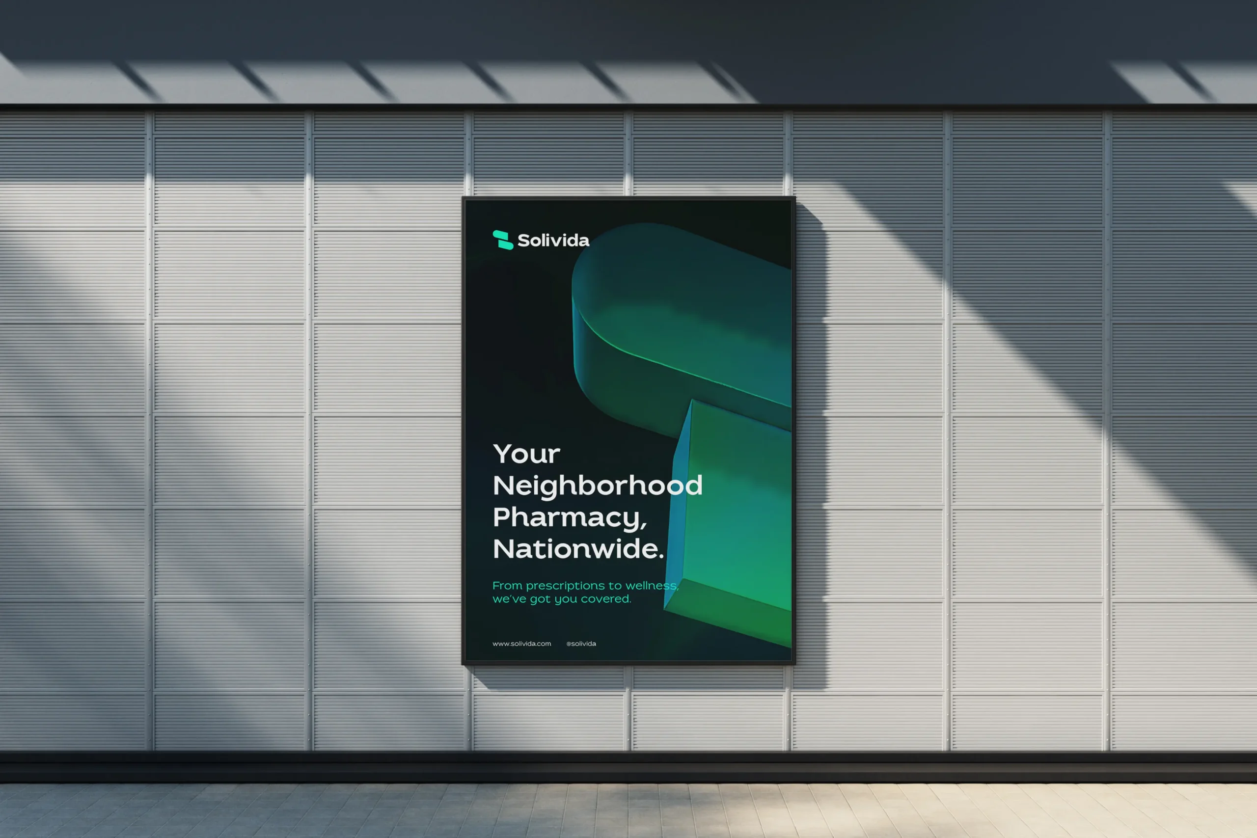 Solivida - Pharmacy Store Chain - Brand Identity