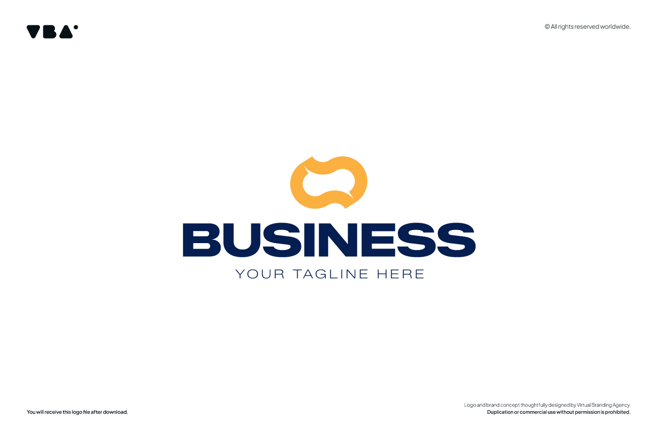 modern business logo template online editable