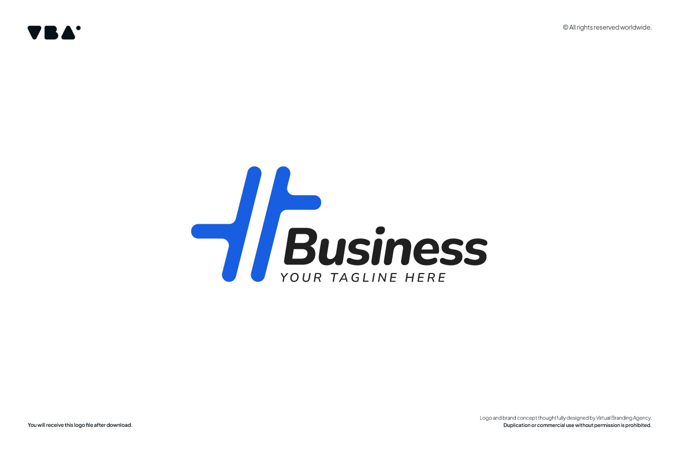 modern business logo template online editable