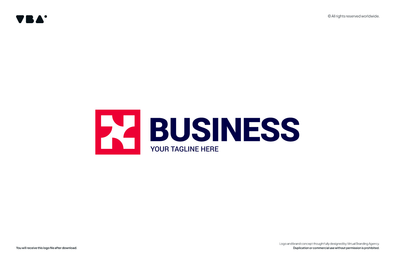 medical business online logo template