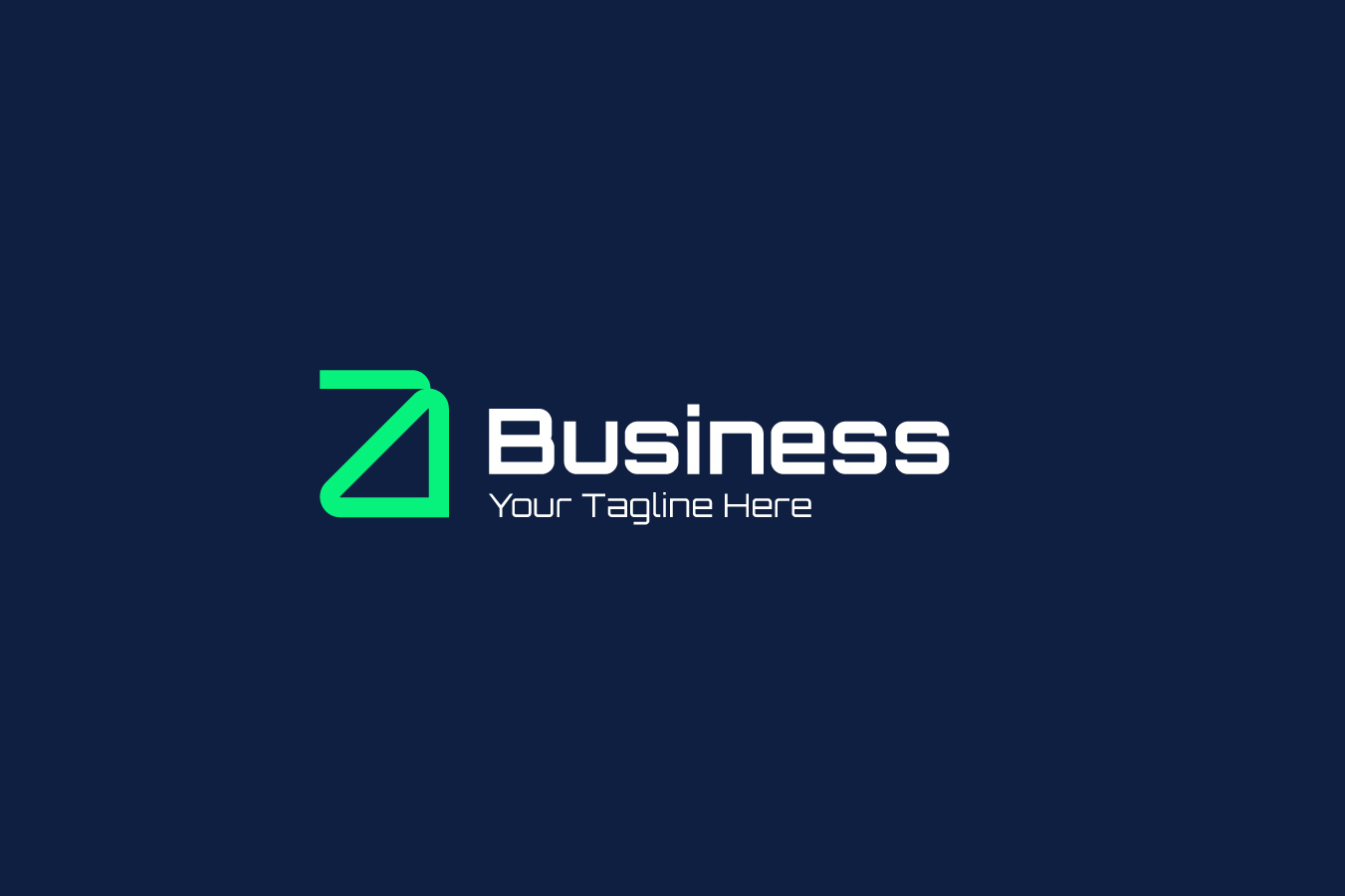 tech modern online logo editable for business