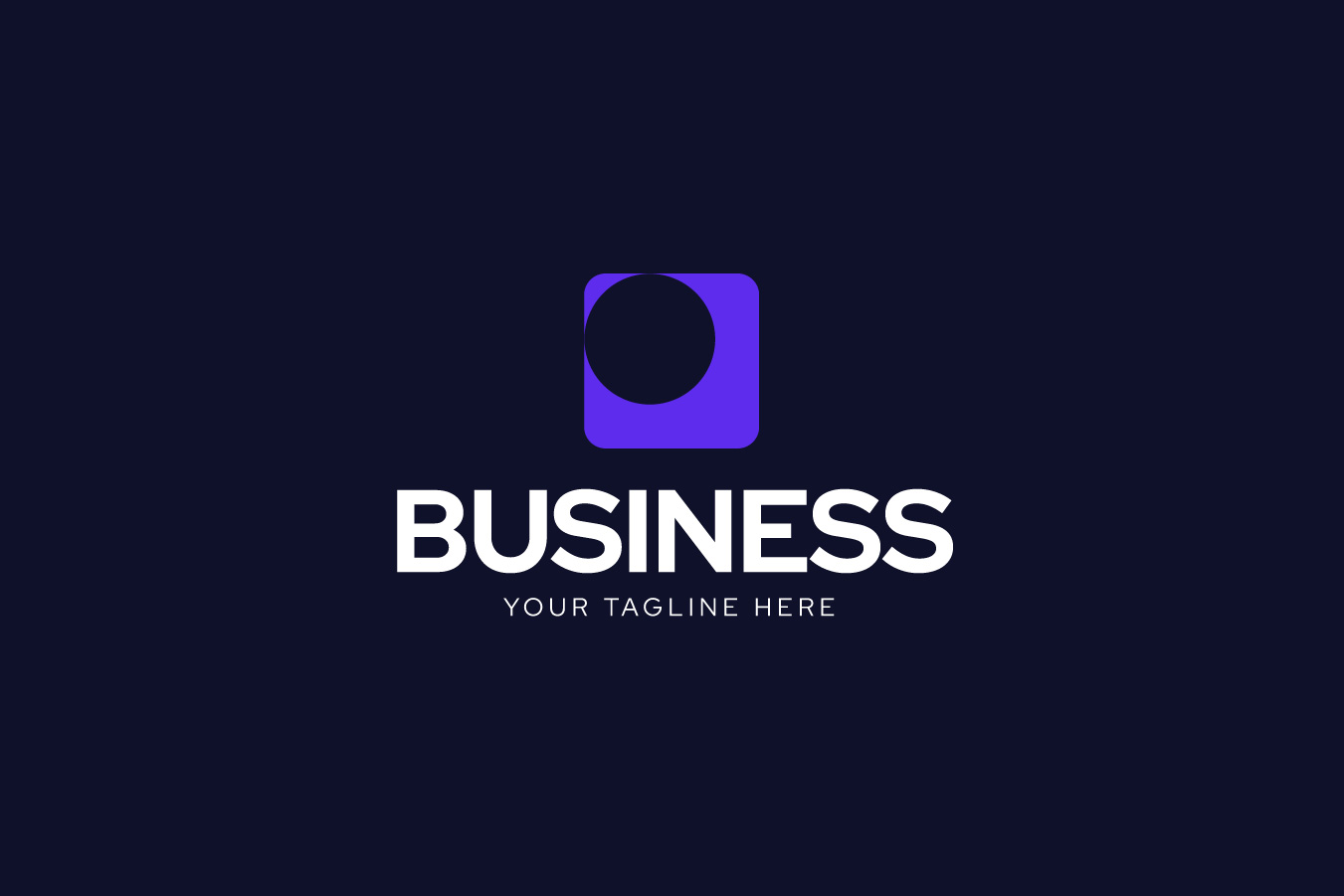 Online logo design template