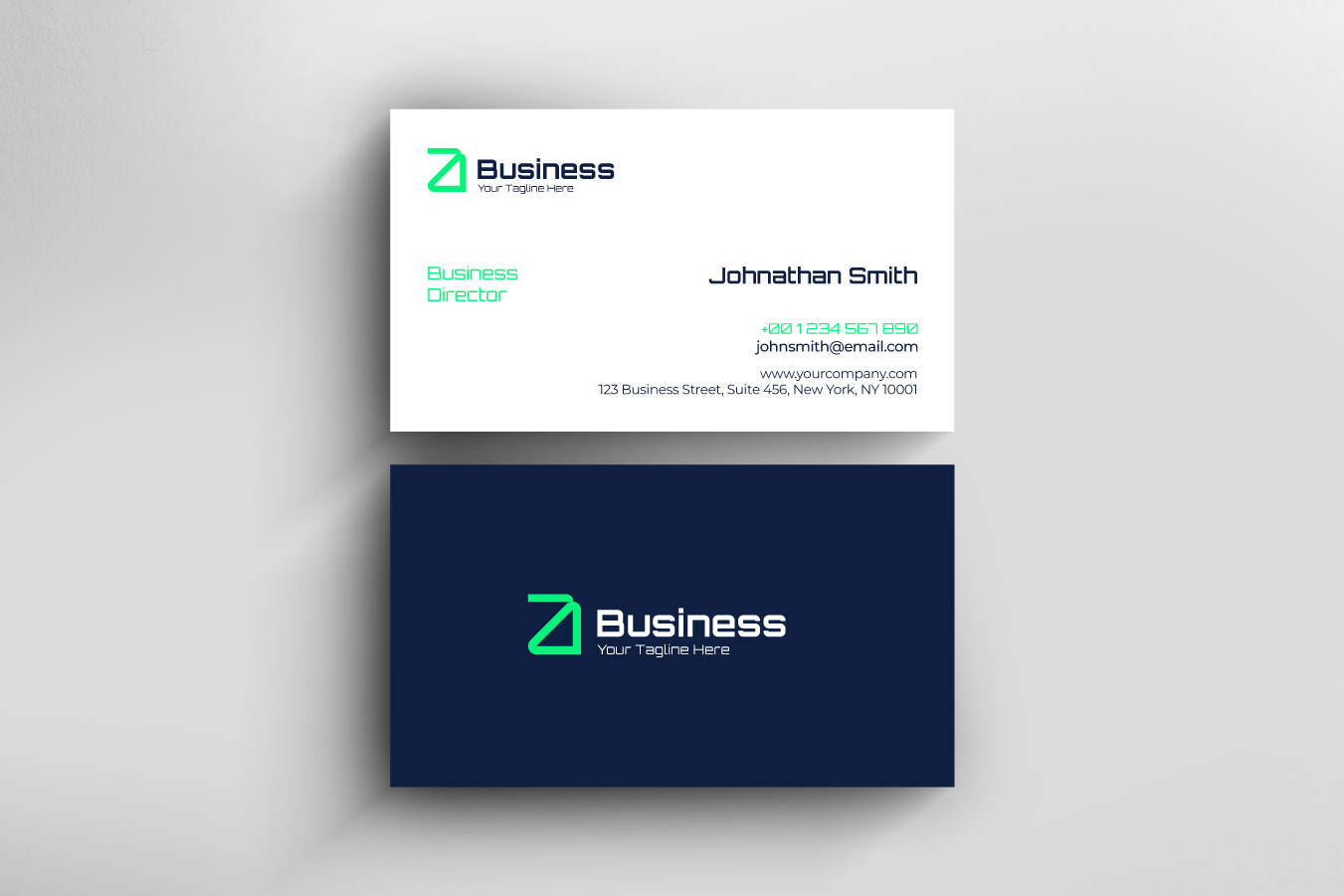 tech modern online logo editable for business