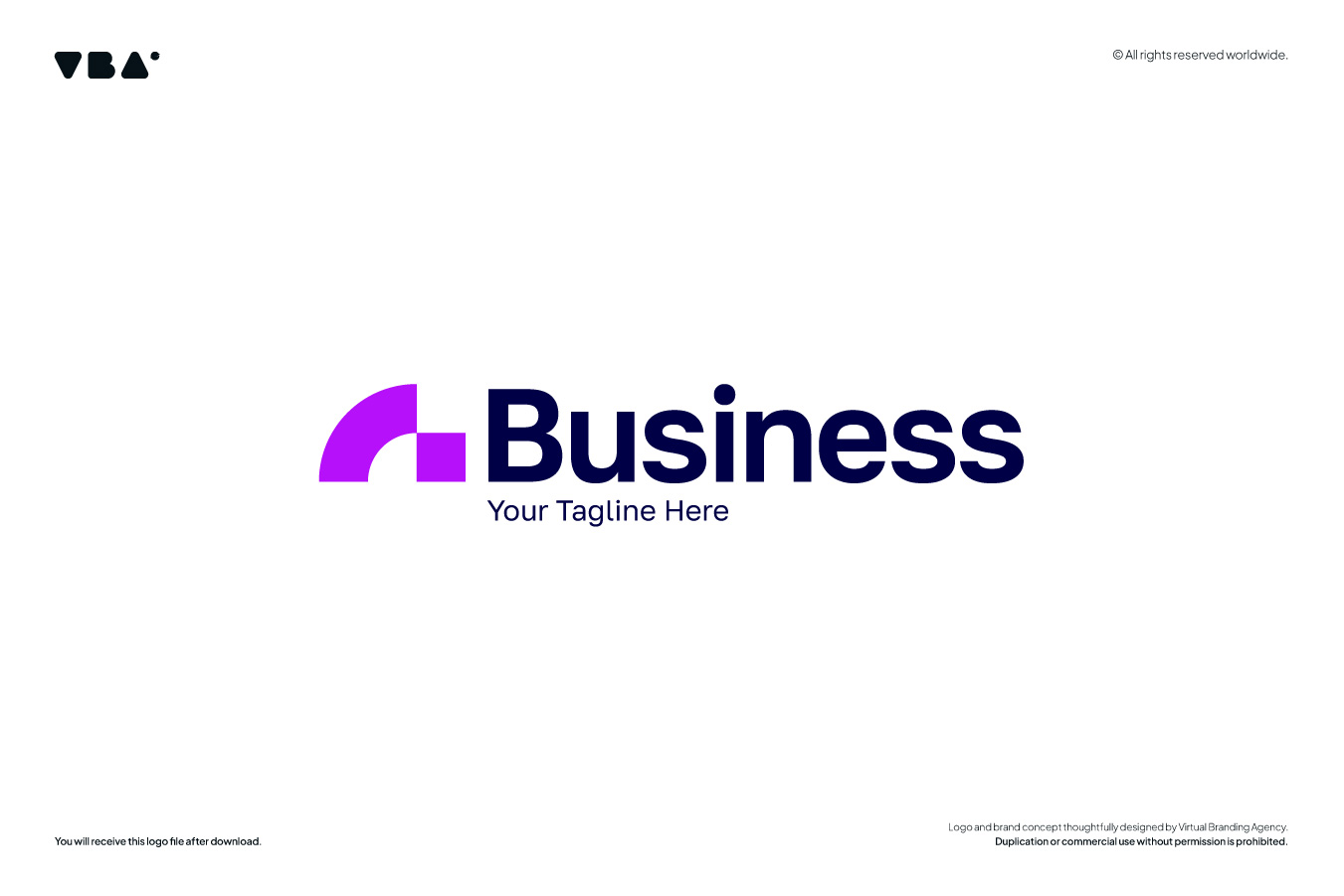 Modern corporate logo