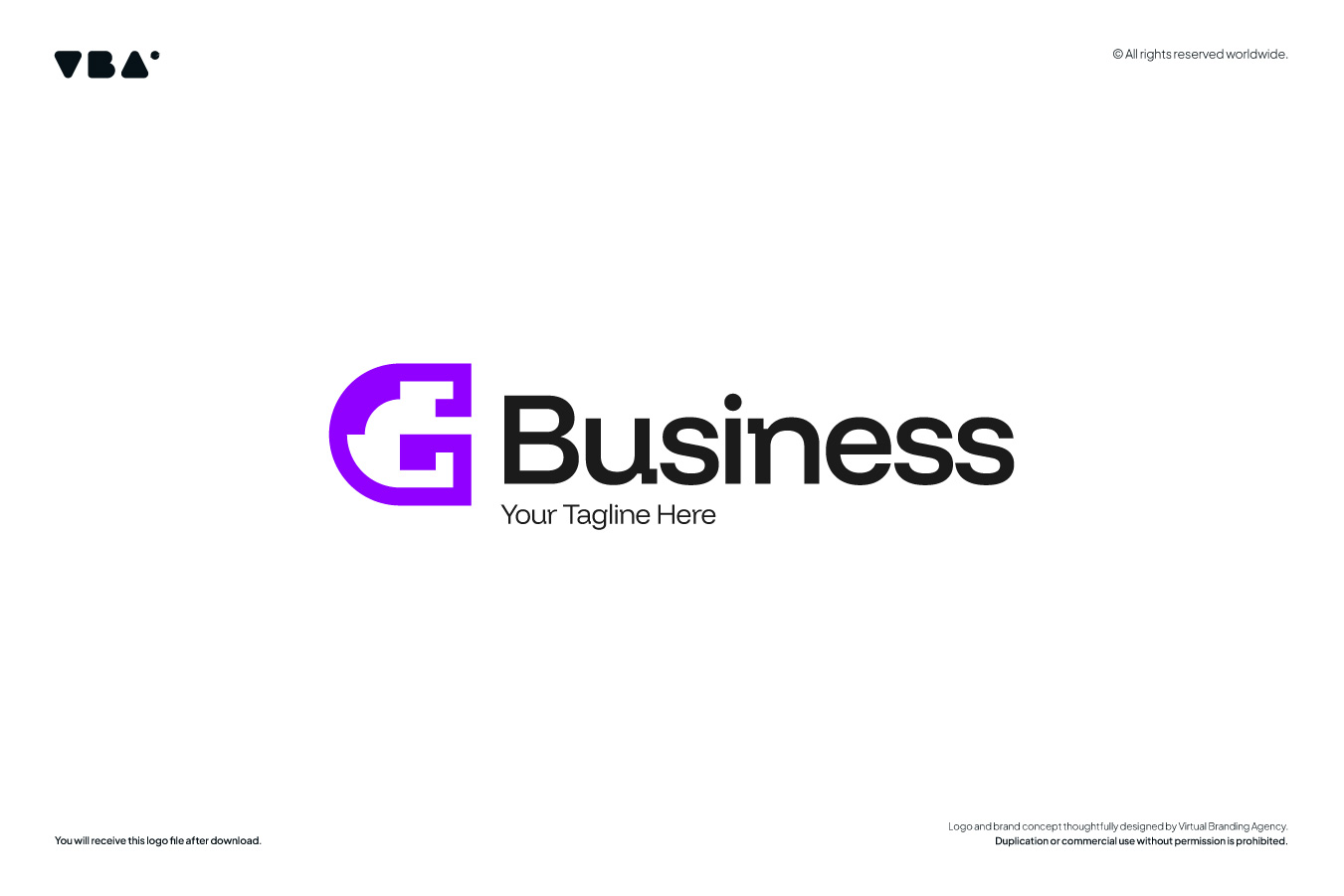 G letter logo template