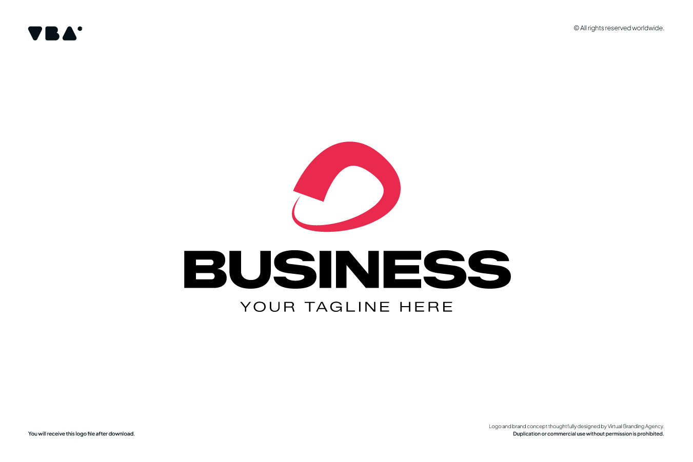Startup logo template