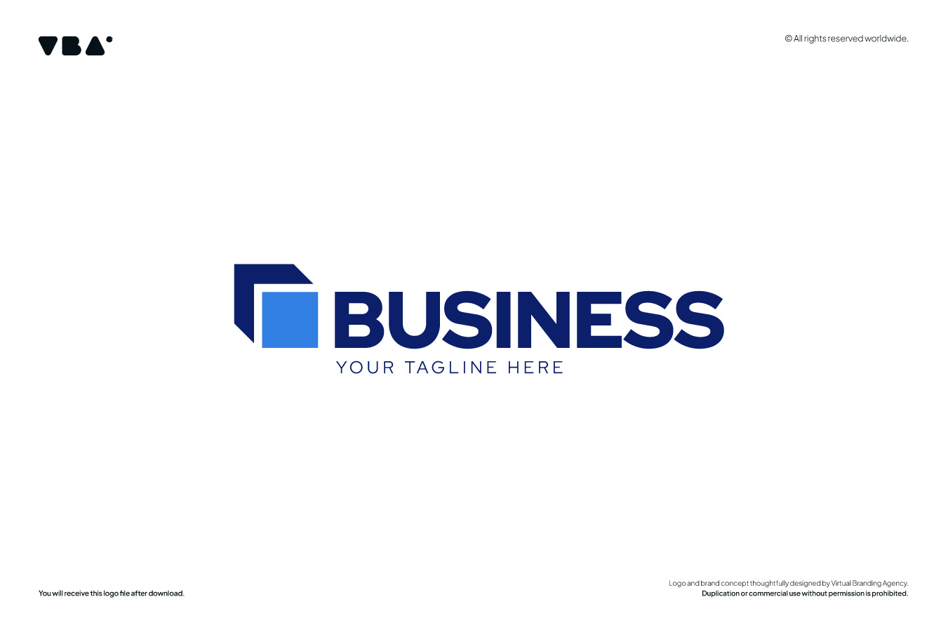 Business identity template