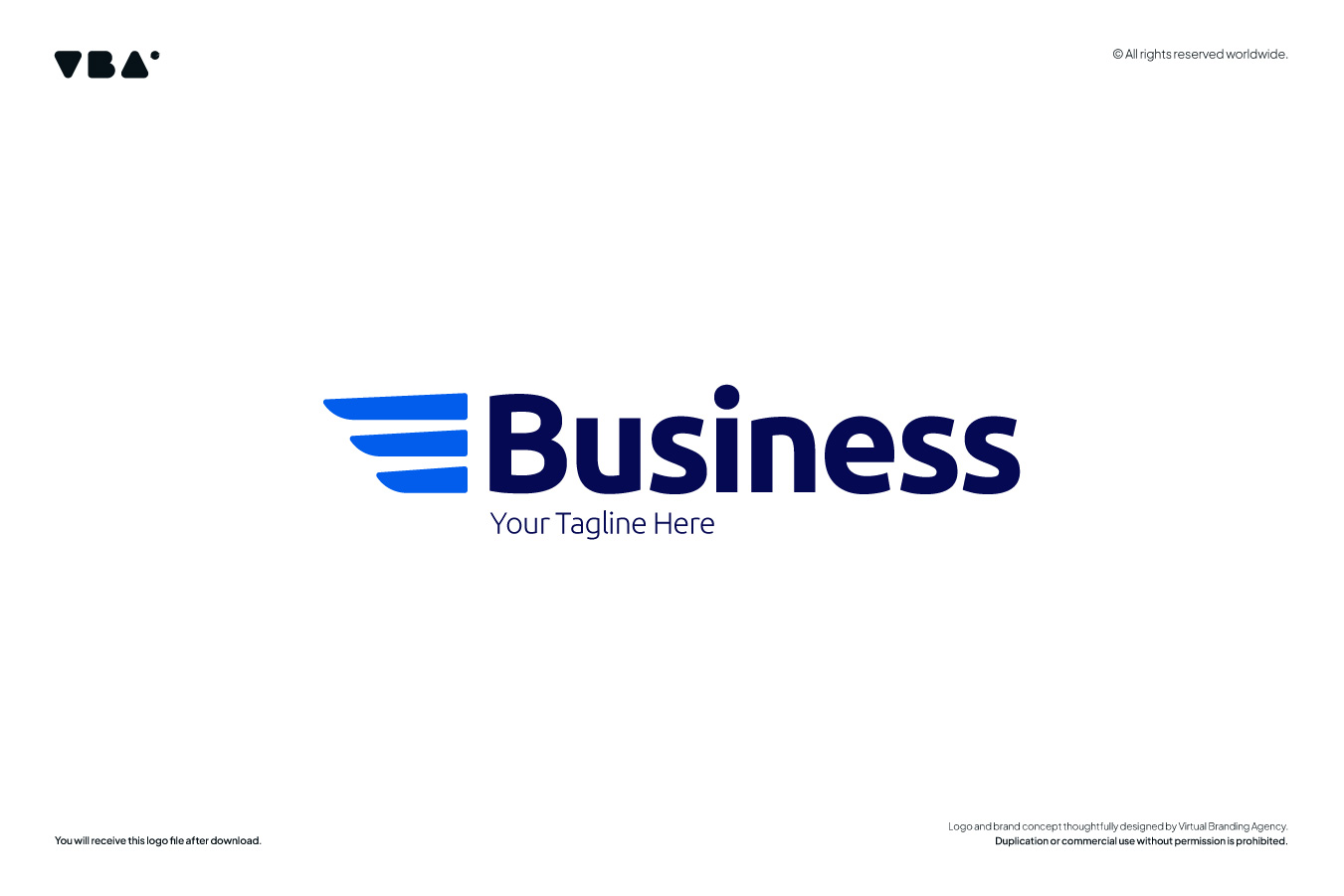 Travel agency logo template