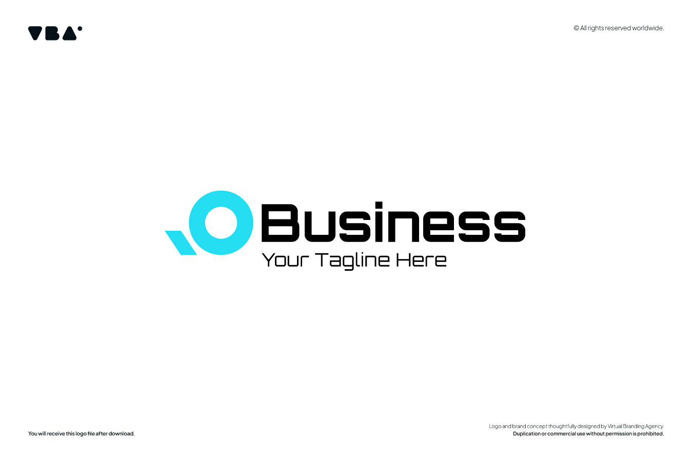 Minimalist tech logo