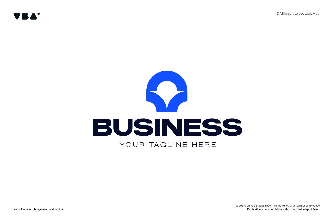 Executive logo template