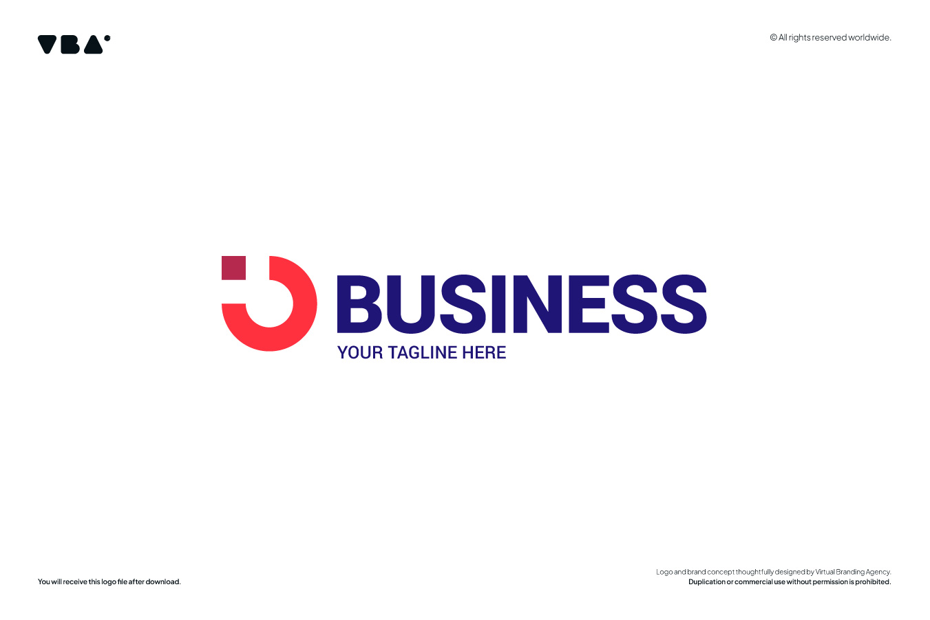 O letter logo template for