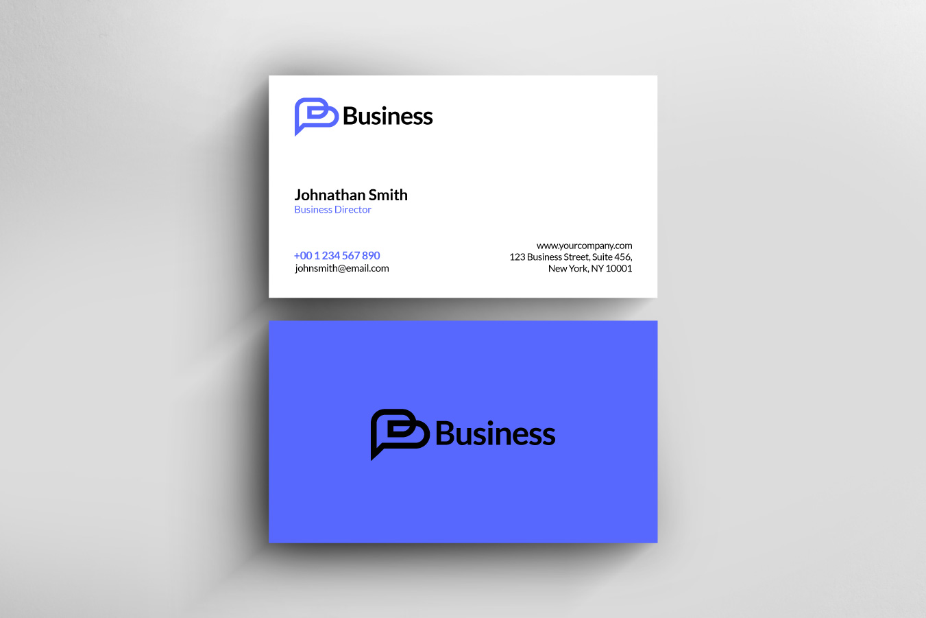 B letter logo template