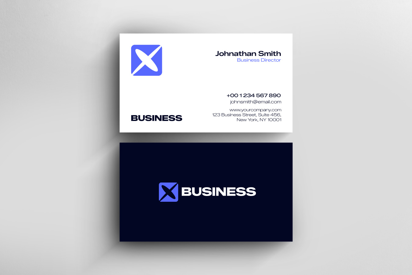 X letter logo template