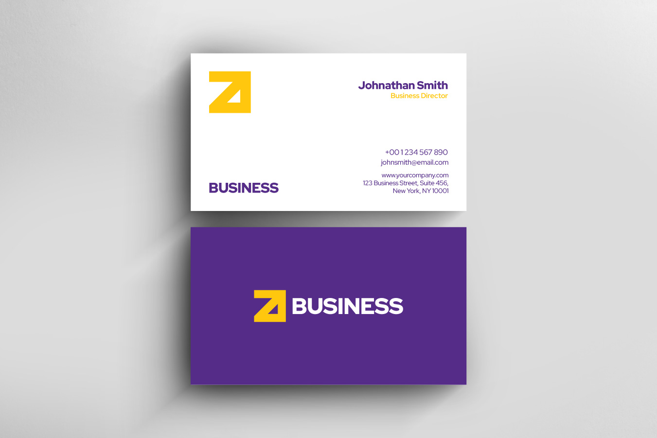 A letter logo template