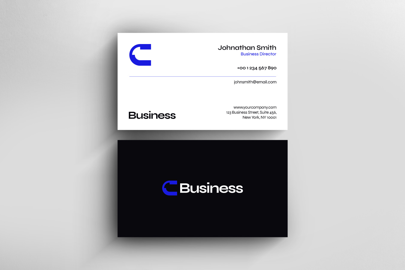 C letter logo template