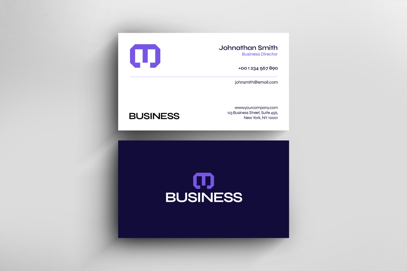M letter logo template