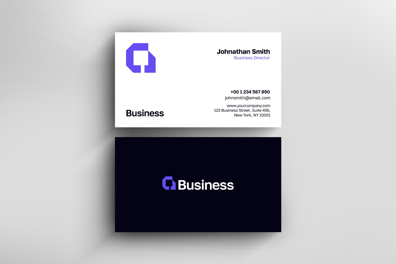 A letter logo template