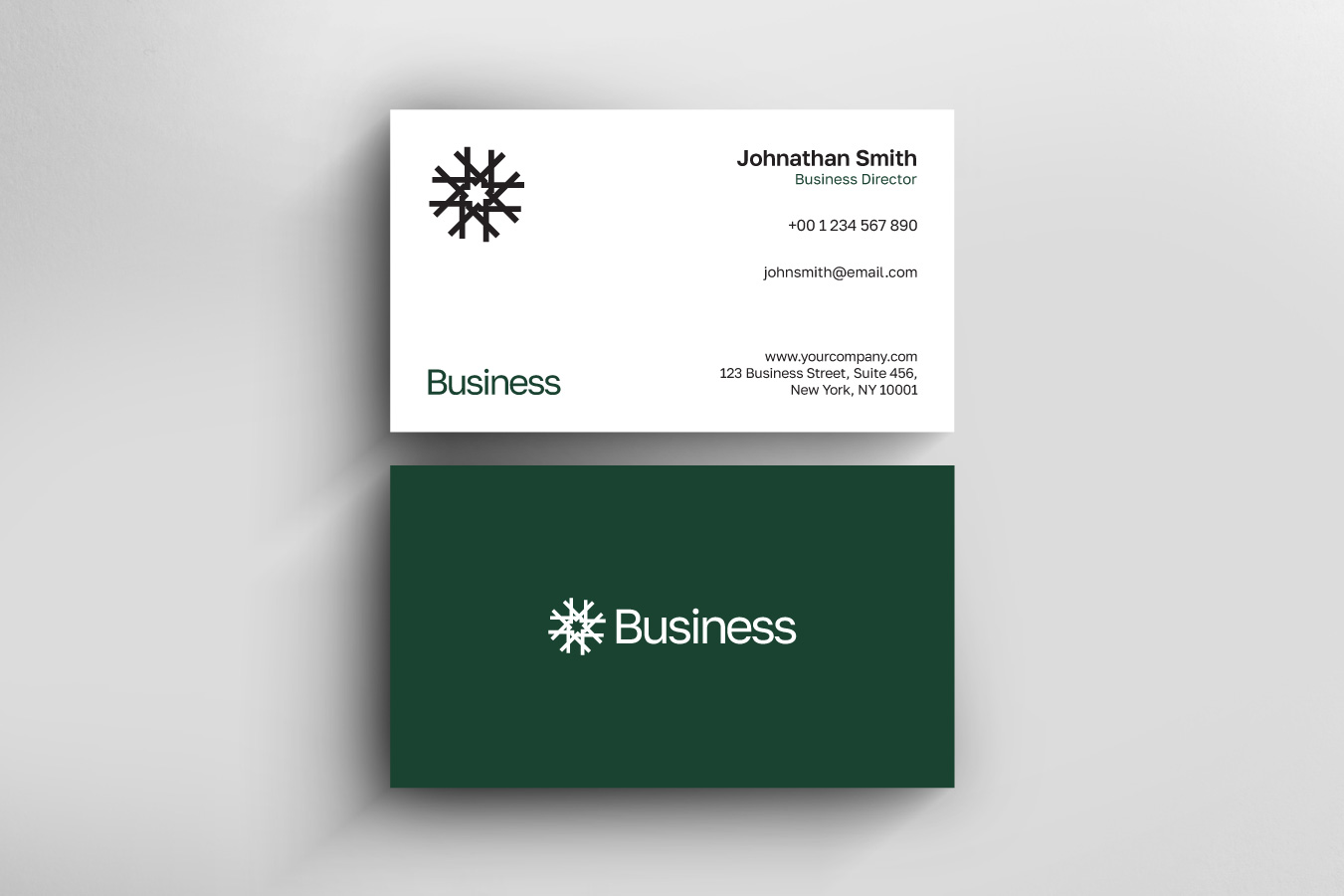 Customizable business logo template with modern style