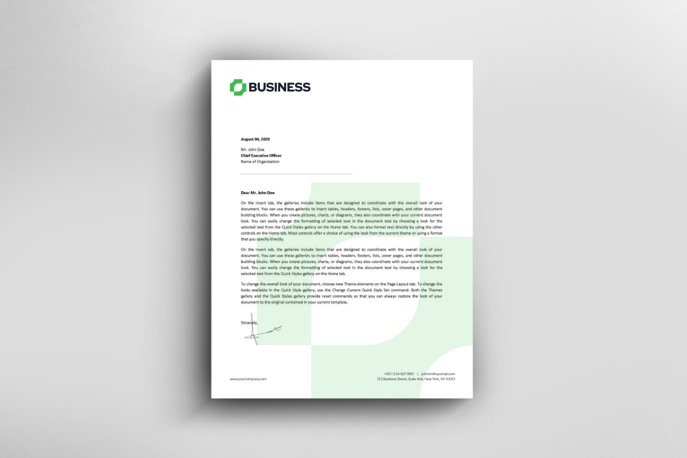 Multi-business logo template