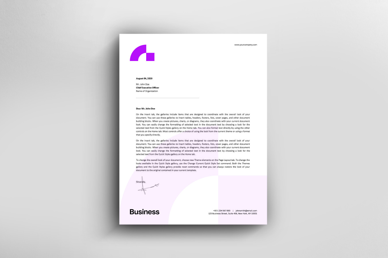 Modern corporate logo