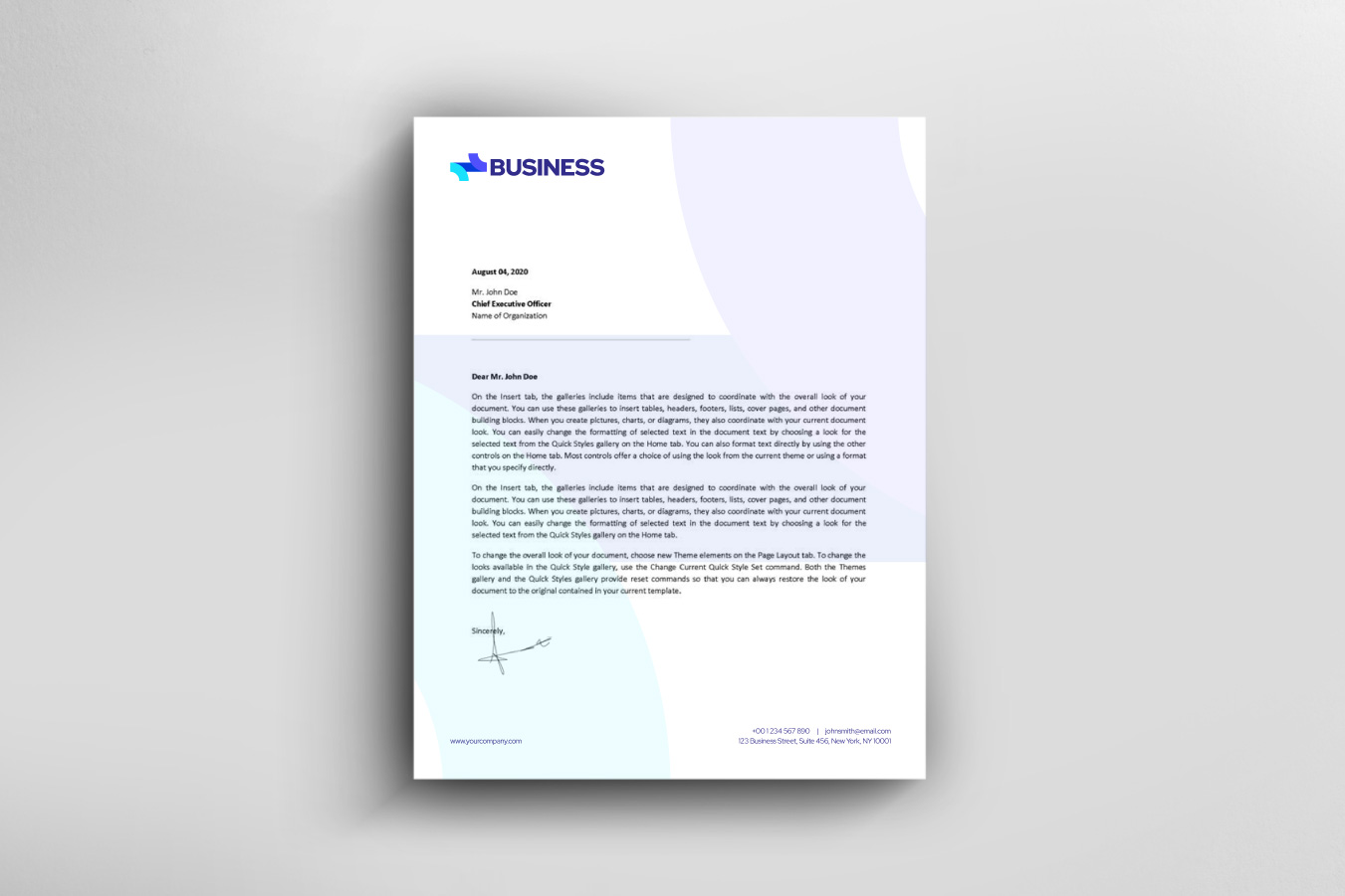 Professional business logo Template