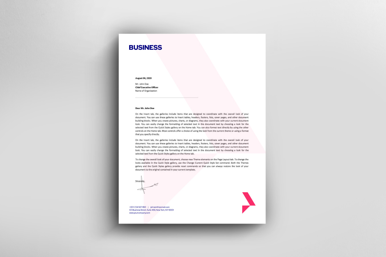 Modern business logo Template