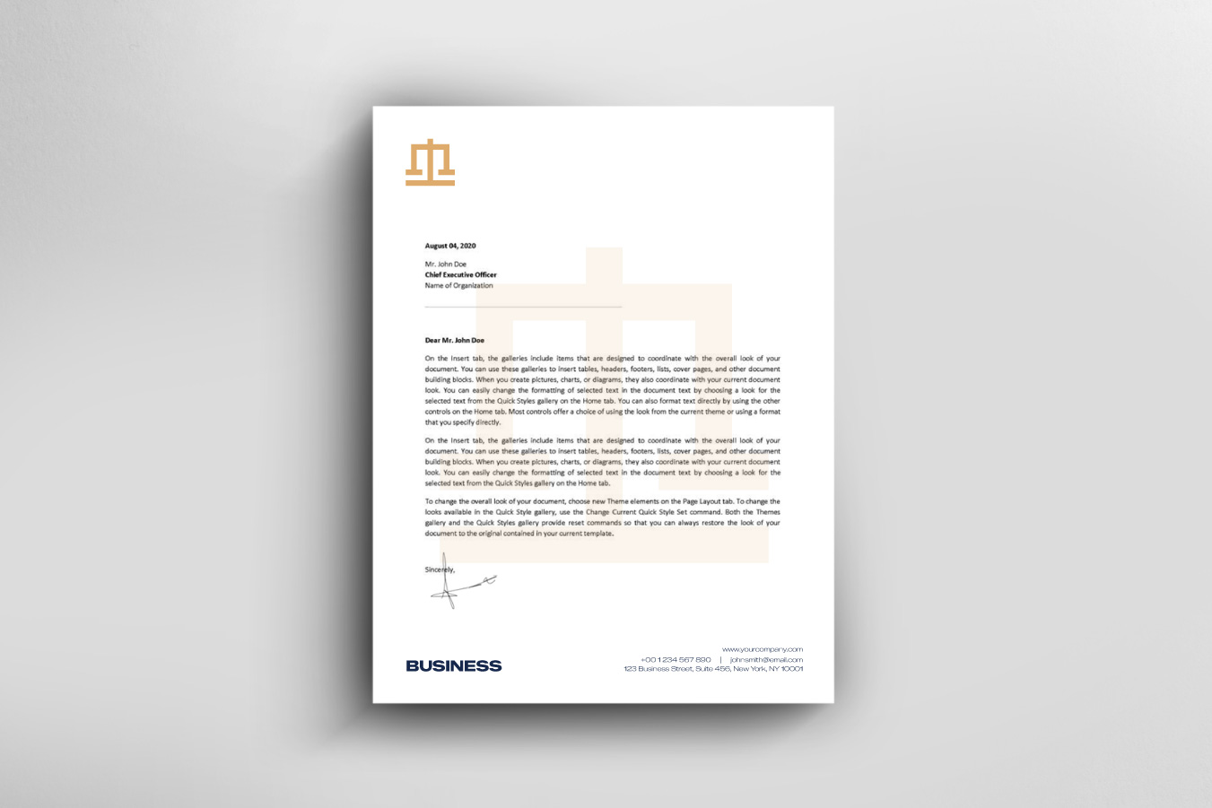 modern law logo template