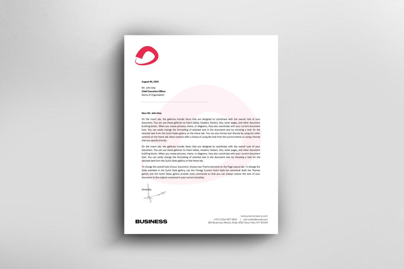 Startup logo template