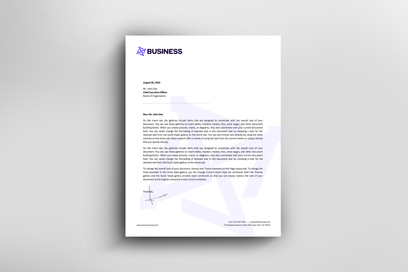 Corporate logo templates