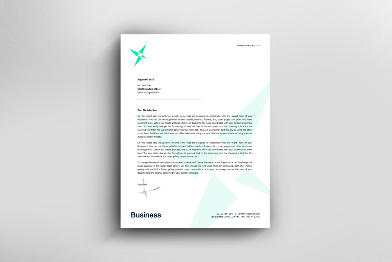 Business logo template