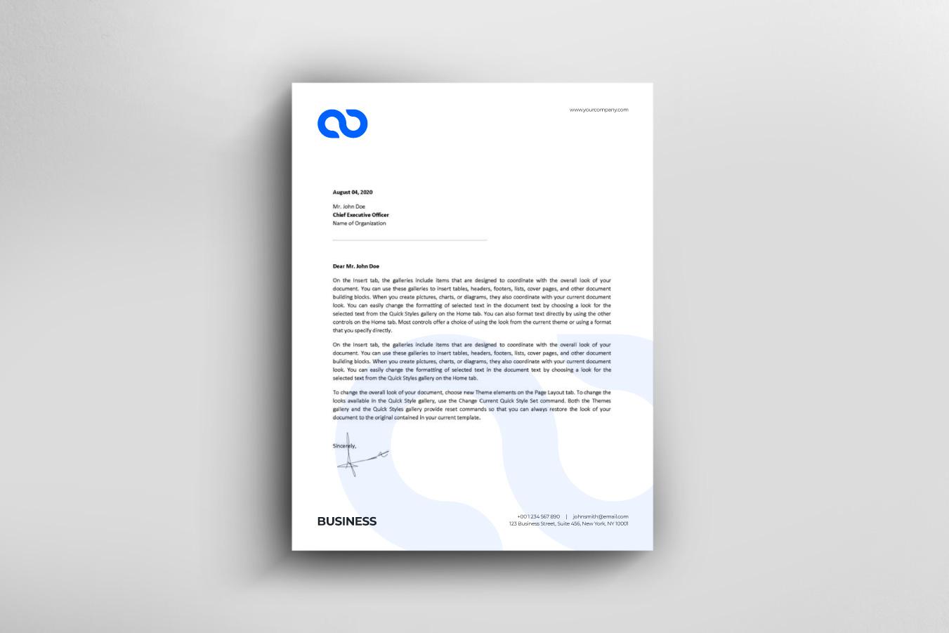 Infinity Logo Template