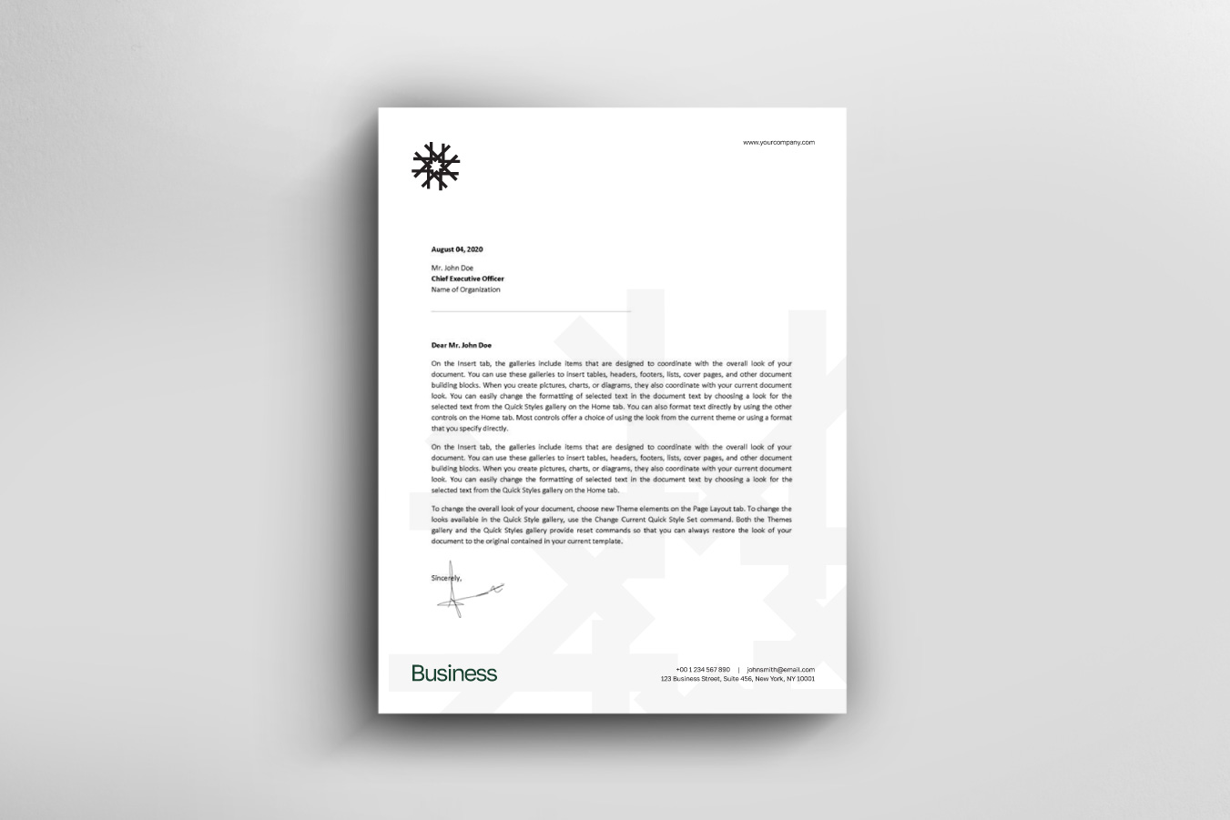 Corporate and startup logo template for brand identity