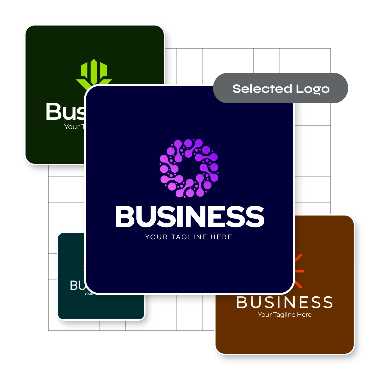 Professional logo maker choose logo design
