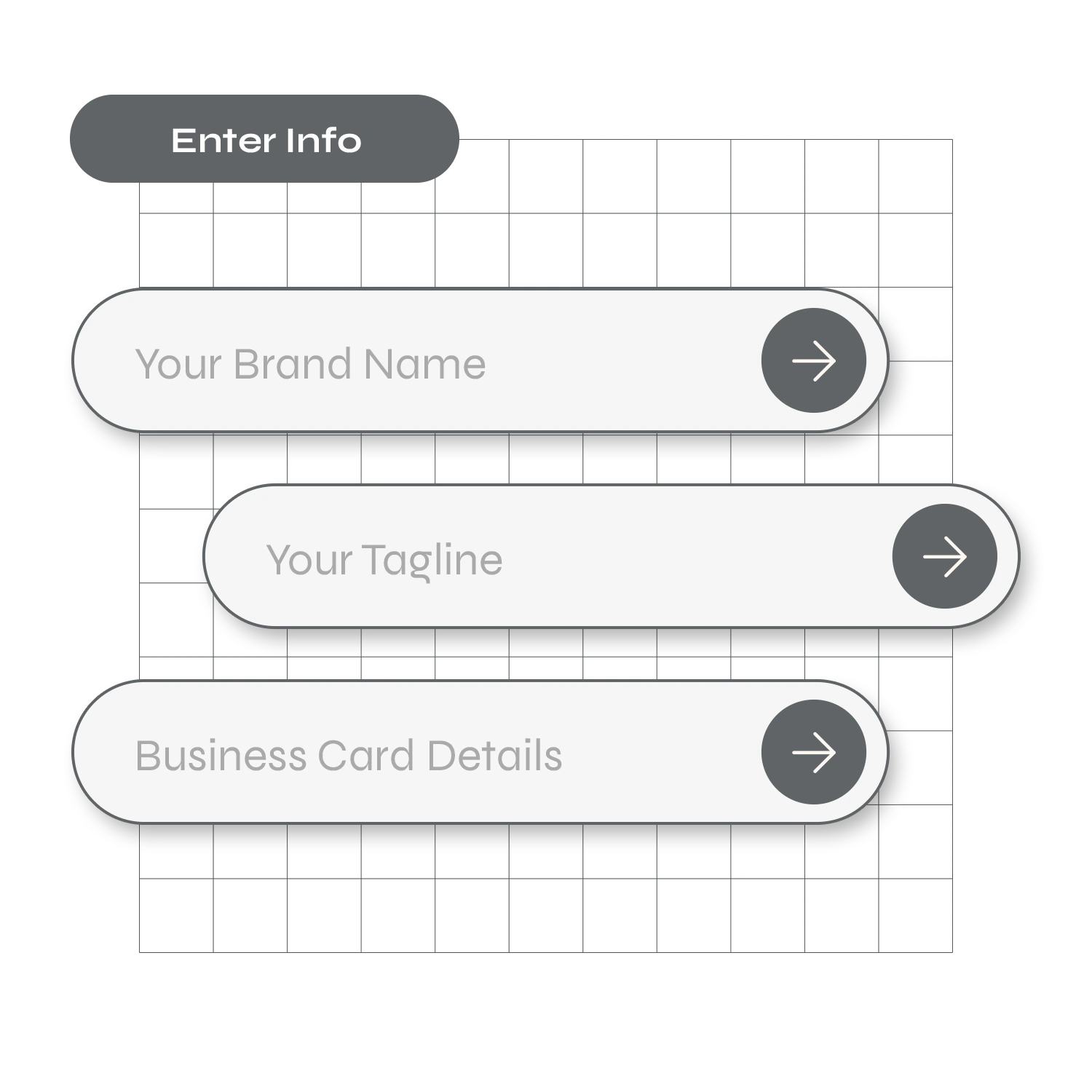 Professional logo maker personalize brand details